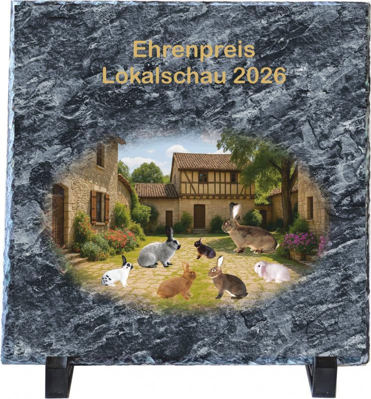 Schiefertafel mit Aufsteller - STK 2026